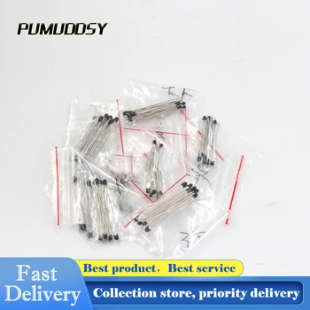 

100PCS NTC Thermistor Resistor Kit NTC-MF52AT MF52 NTC MF52E 1K 2K 3K 4.7K 5K 10K 20K 47K 50K 100K +-5% 3950B 3950 Each10pcs
