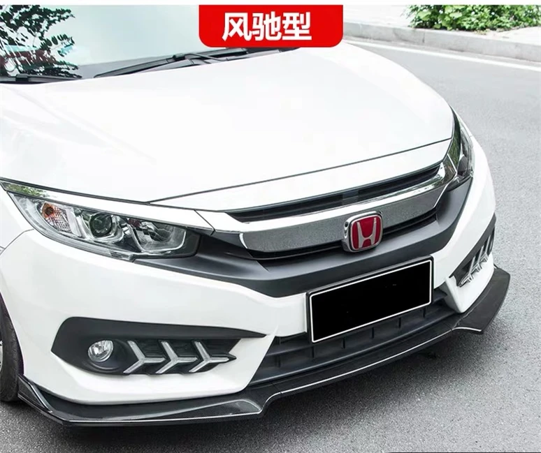 Для Honda Civic Body kit спойлер- для Civic ACK ABS задний спойлер передний бампер диффузор защитные бамперы