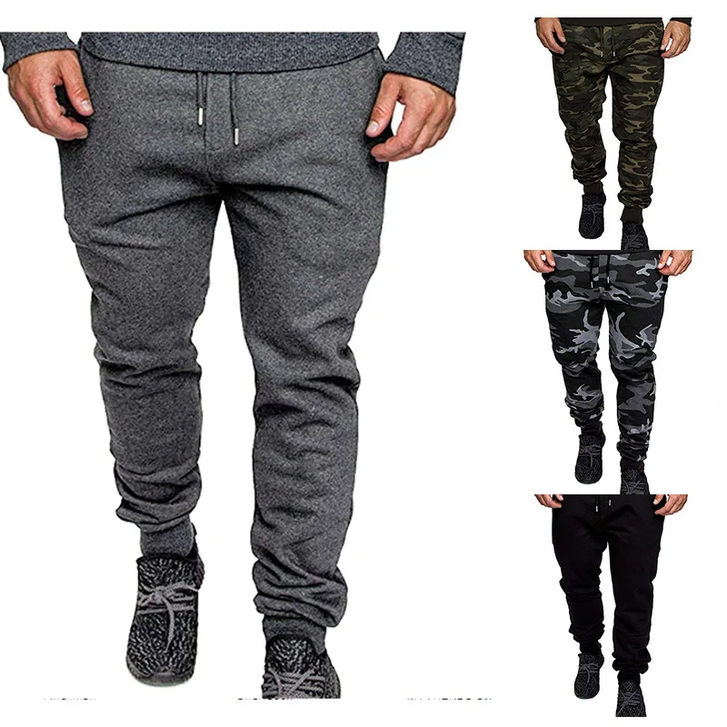 Импортные товары от имени AliExpress Ouma мужские осенние и зимние новые стильные универсальные повседневные брюки-карандаш с карманами на шнурке A24