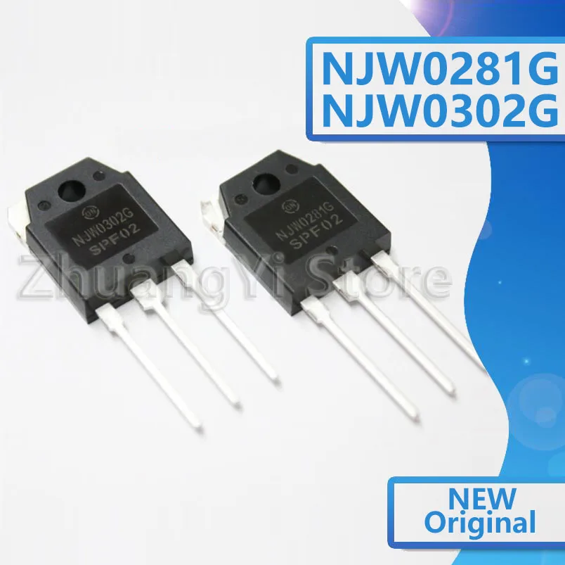 

10 шт. = 5 пар (5 шт. NJW0281G + 5 шт. NJW0302G ) NJW0281 NJW0302 высокий транзистор 100% Новый оригинальный