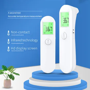 

Non-Contact UX-A-02 Infrared Digital Forehead Thermometer Adult Body Temperature Meter Backlight English Display Fast Shipment