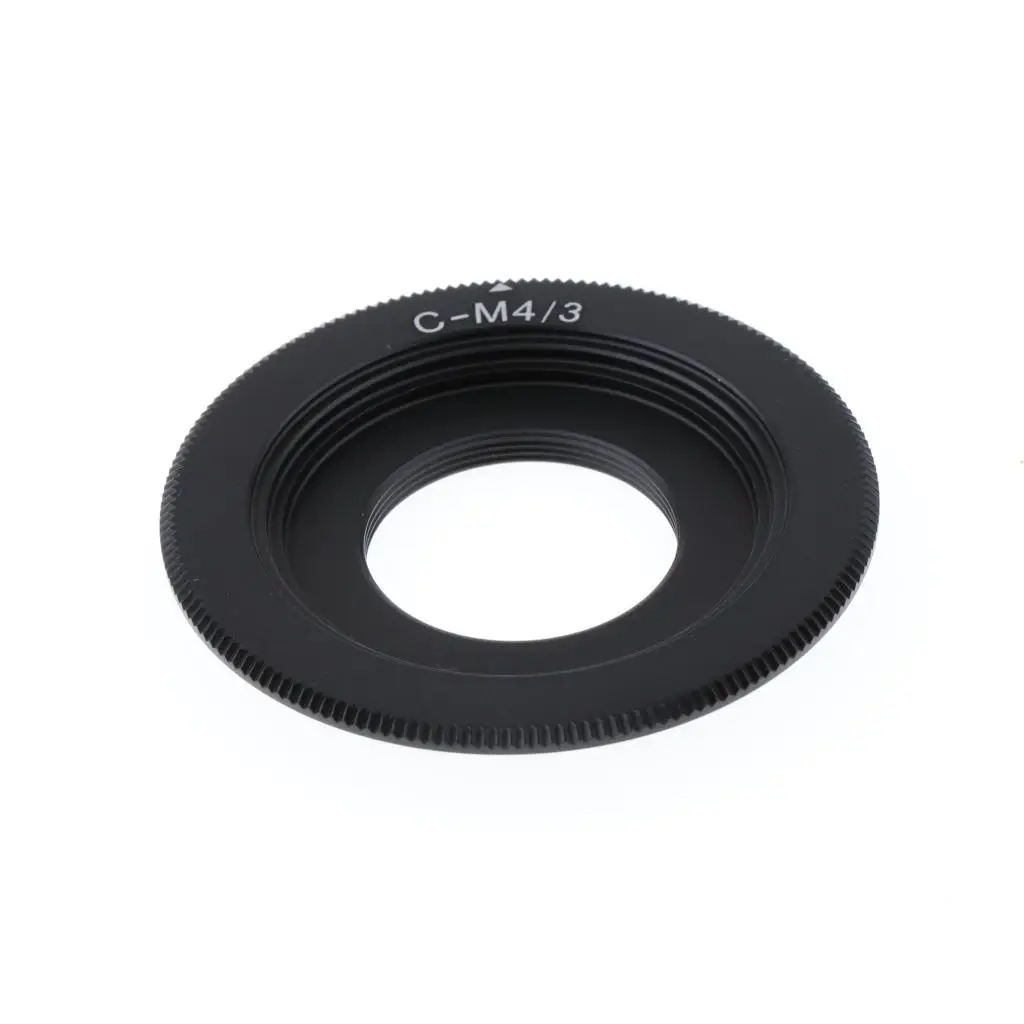 Manual Lens Adapter Converter C Mount to M4/3 for Olympus Panasonic Mirrorless Camera Body Metal
