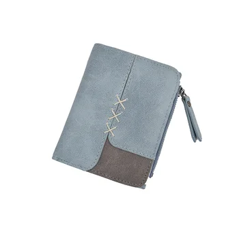 

2020 New Style Japanese-style Artistic Short Wallet Series Girl's Indie Purse Korean-style Retro Wallet