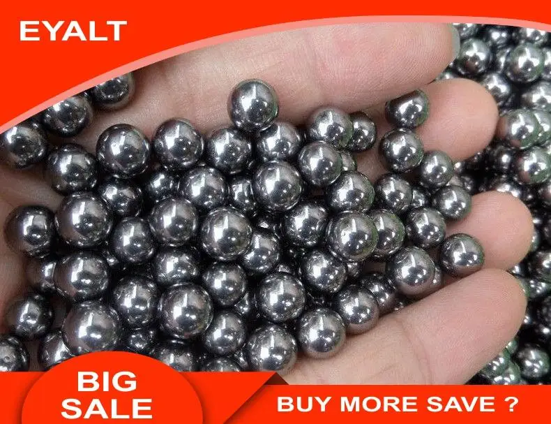 500pcs Steel Ball Bearings Bicycle Replacement Steel Ball 3-6mm Slingshot Ammo