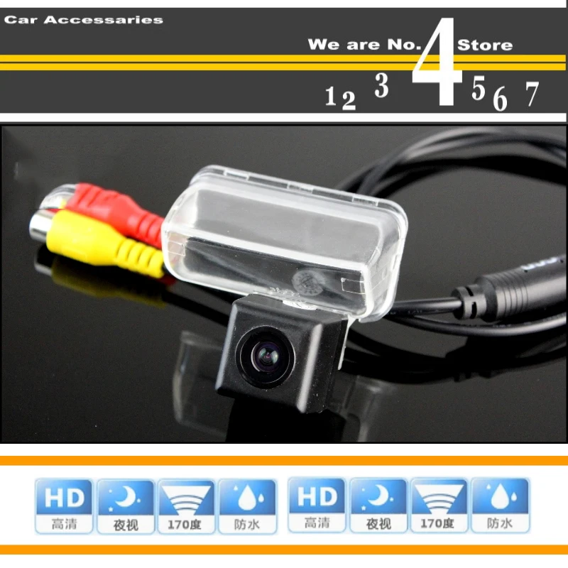 LiisleeCar Camera For TOYOTA Vios Yaris L XP150 2013 2014 2015 High Quality Rear View Back Up Camera For PAL  NTSC  CCD + RCA (3)
