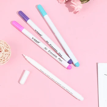 

4Pcs 15cm Sewing Accessories Patchwork Needlework Water Erasable Pens Fabric Markers Soluble Cross Stitch Chalk Tool Pencil