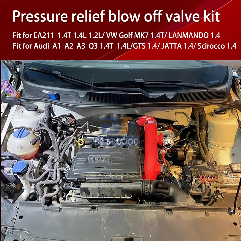 

Car Turbo Blow Off Valve Pipes Turbo Dump Valves Tubes For Volkswagen EA211 Golf MK7 Gti 1.4 LAMANDO Audi A3 JATTA Scirocco 1.4