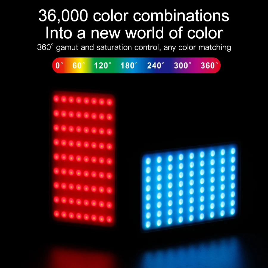 MAMEN 72 RGB 2200 K 25000 затемнения светодиодный s полный Цвет видео светильник студия DSLR
