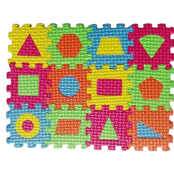 

60Pcs/Set Geometry Figure Carpet Baby Kids Education Toy Preschool Learning Mat improve baby's interest perfect gifts for child
