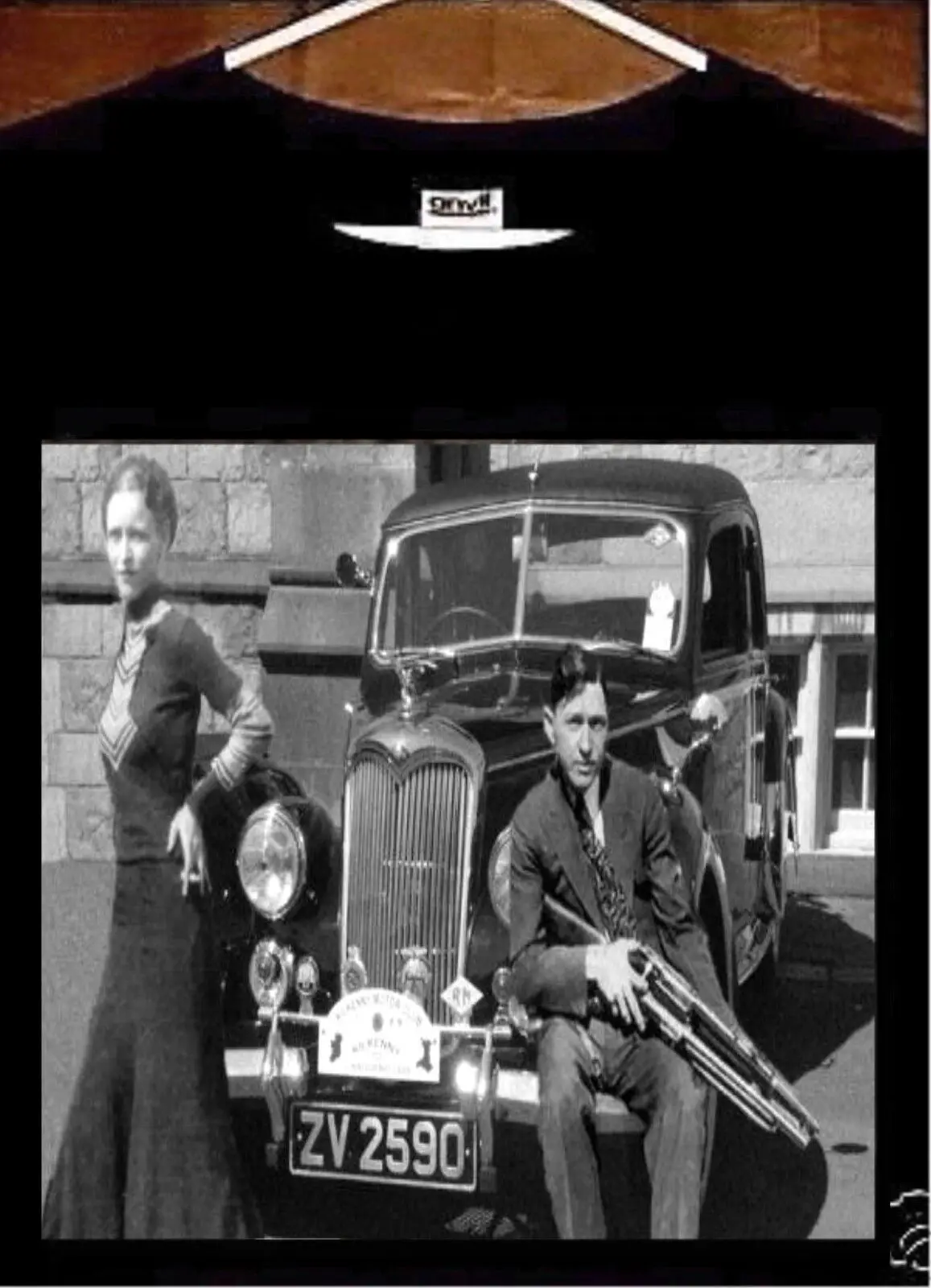 Bonnie And Clyde футболка с Бонни и кладом|Футболки| |
