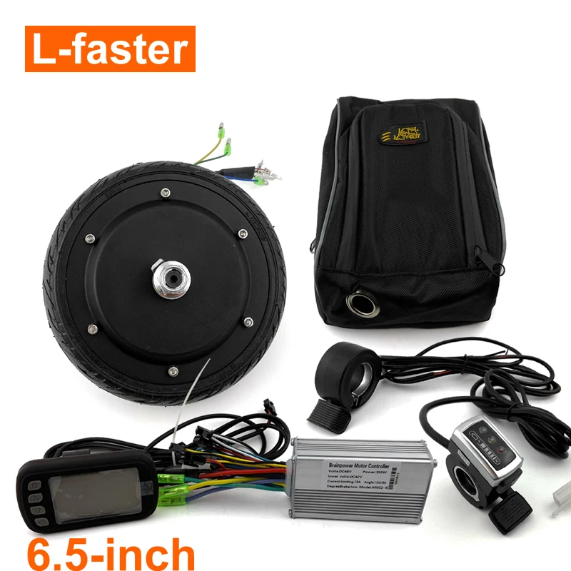 6.5 Inch Electric Motor Wheel Kit For DIY Electric Scooter 350W
