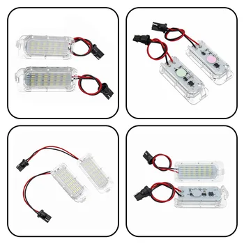 

Led CANBUS License Plate Lights For 5D(2009-) for Mondeo(2008-) AUTO Number Plate Lamp 12V 2pcs/set White