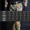 Marque pantalon tactique Camouflage militaire décontracté Combat Cargo pantalon hydrofuge Ripstop hommes pantalon ► Photo 2/6