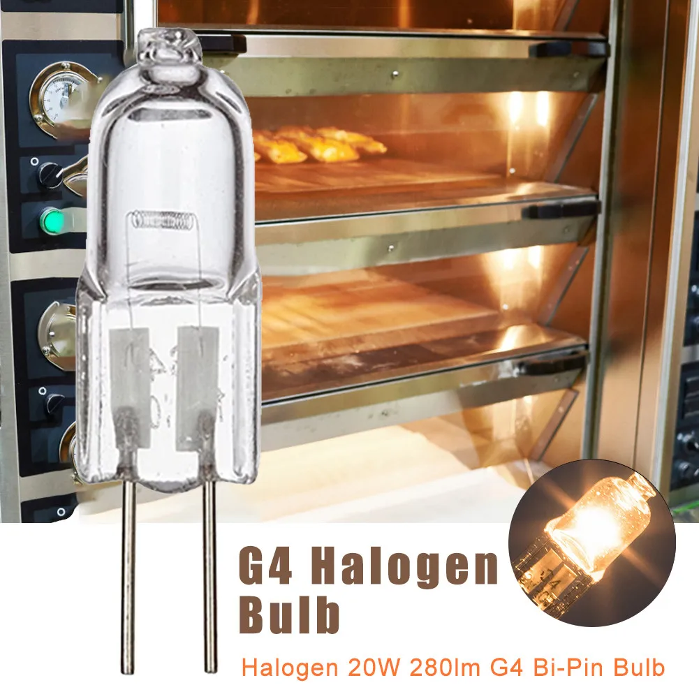 

3Pcs/lot G4 Or G9 Halogen 20W Oven Light Bulb High Temperature Resistant Durable Halogen Lamp Bulb Appliance For Oven Stove