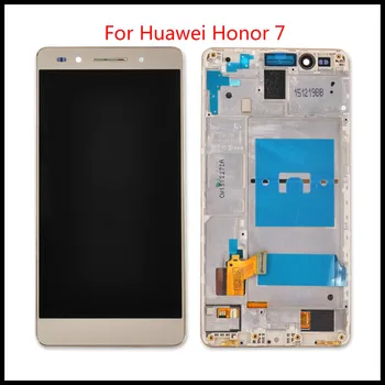 

High Quality For Huawei Honor 7 With Frame LCD Display with Touch Screen Digitizer Glass Assembly with free tools