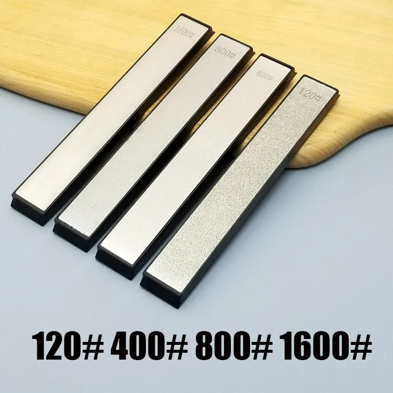 120 400 800 1600grit 240 400 600 1000 зернистость Алмазная точилка для ножей точильный камень Профессиональный точильный нож камень кухонные инструменты точильный камень - Цвет: 120 400 800 1600grit