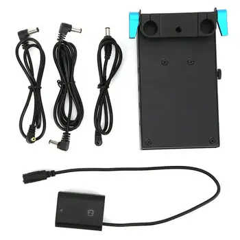 

New Full Decode FZ100 Virtual V Mount Battery Plate Adapter with 15mm Dual Hole Rod Clamp for Sony A9 A7RM3 A7M3