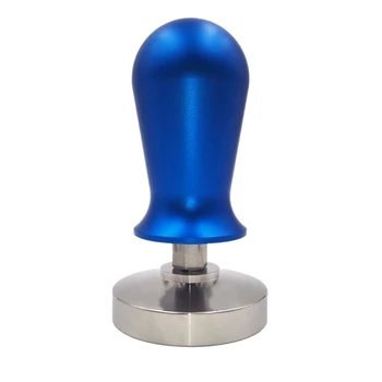 

51Mm Espresso Coffee Tamper Stainless Steel Constant Pressure Calibrated Barista Flat Base Coffee Bean Press Tamper