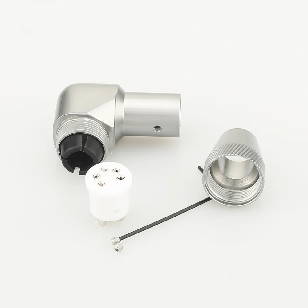 Hifi аудио 5 Pin проигрыватель женский DIN штекер родиевое покрытие прямоугольный тонарм разъем виниловый разъем