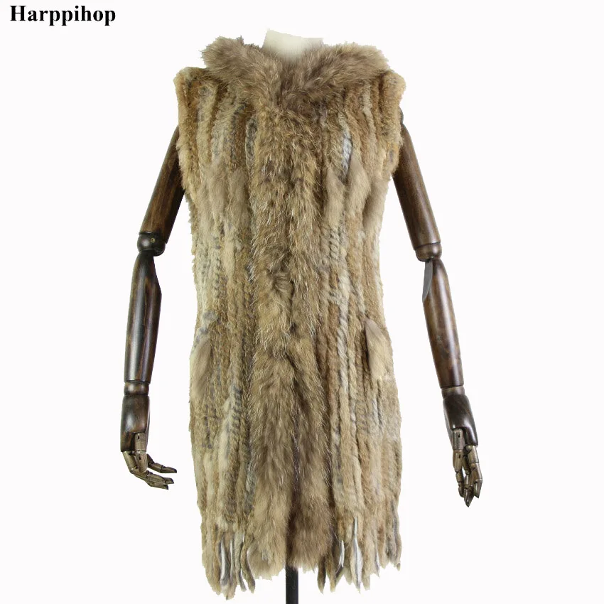 Женский жилет из натурального кроличьего меха с капюшоном|vest buckle|coat hoodiecoat stand |