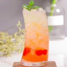 Креативная стеклянная чашка в форме полумесяца s, бокал для коктейля, вина, холодного напитка, фруктового сока, кофейная чашка, для ресторана, бара, индивидуальное бокал для вина