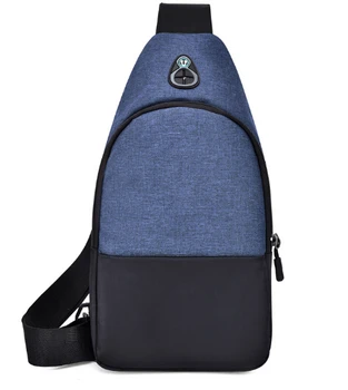 

shoulder bag men and women color nylon outdoor leisure chest bag Waist Packs