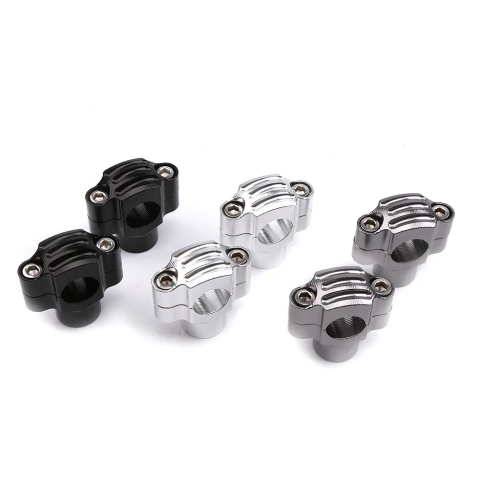 

Universal Motorcycle Aluminum Screw Hole 22mm 0.866 Inch Handlebars Risers Grease Handle Bar Clamp For Racing And Scooter