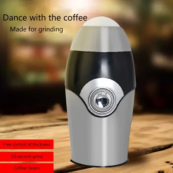 

220V Electric Coffee Bean Grinder Stainless Steel Blade Household Fine Coarse Seed Nut Grinding Milling Machine Tool