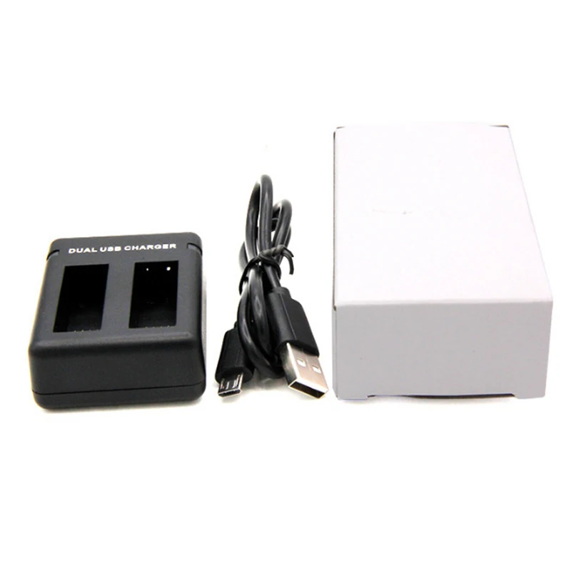 1220mAh литий ионная аккумуляторная батарея для Go Pro Hero 5 6 7 8 Dual Battery Charger аксессуары