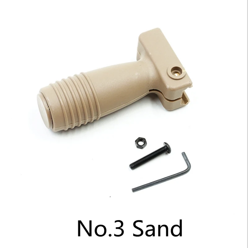 AEG Airsoft Air Guns Toy Tactical DIY Parts Nylon Front Grips RVG PTK TD AFG Paintball Accessories - Цвет: No.3 Sand
