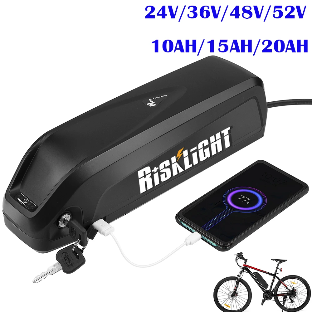 Electric Bike Battery Pack 36v 48v 52v 