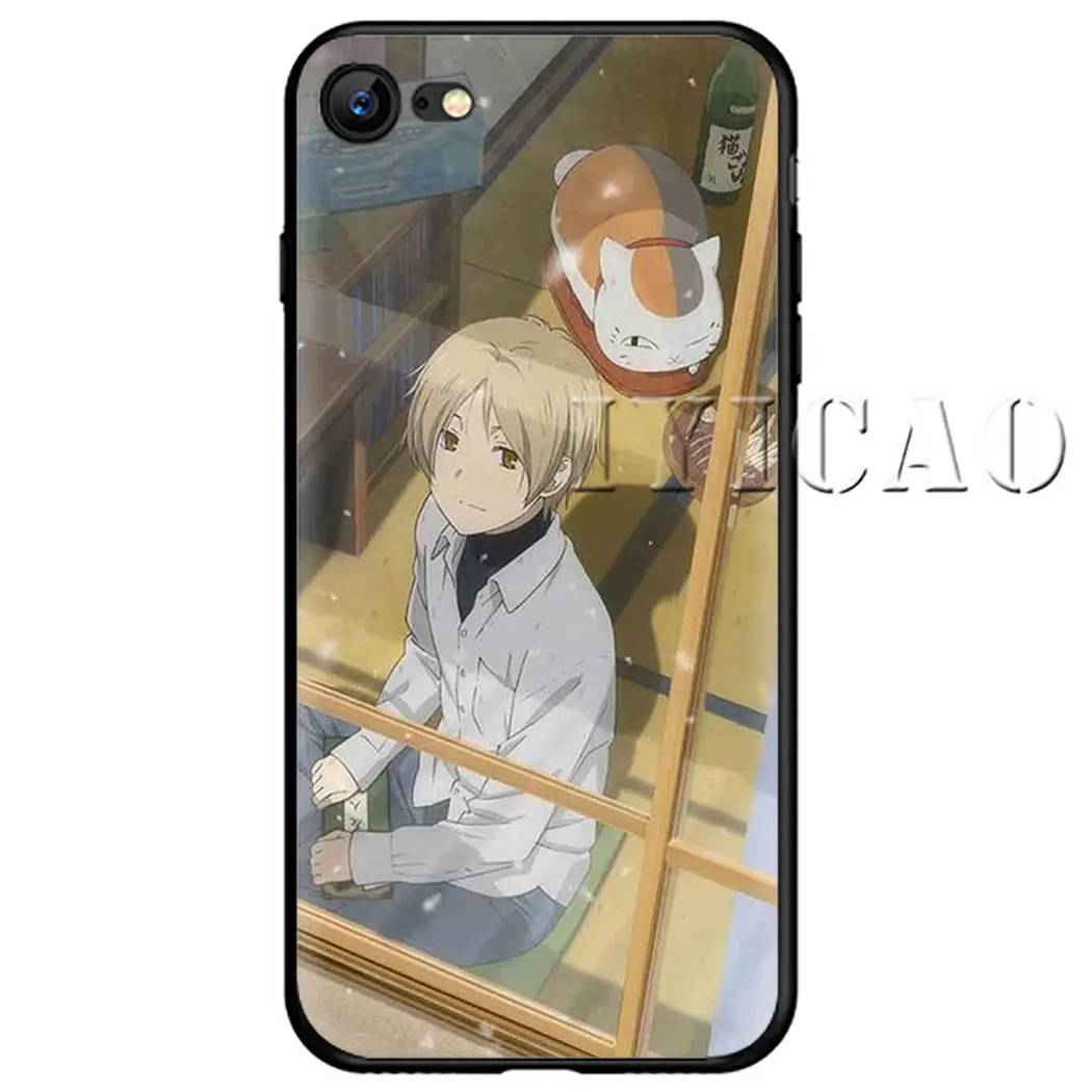 IYICAO Natsume Yuujinchou Мягкий силиконовый чехол для iPhone 10 8 7 6 6S Plus 5 5S SE Xr Xs Max X Чехол - Цвет: 4