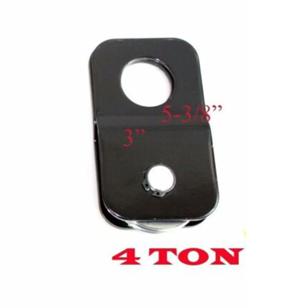 

Electric Winch Snatch Block Pulley For Off Road Trailer Heavy Duty 4T Black Fits For Jeep,SUV, ATV, UTV, Truck, Trailer, Boat