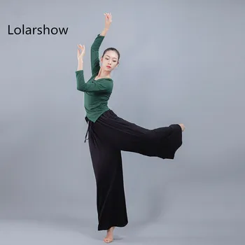 

Modern dance dress for girls women training sport pants