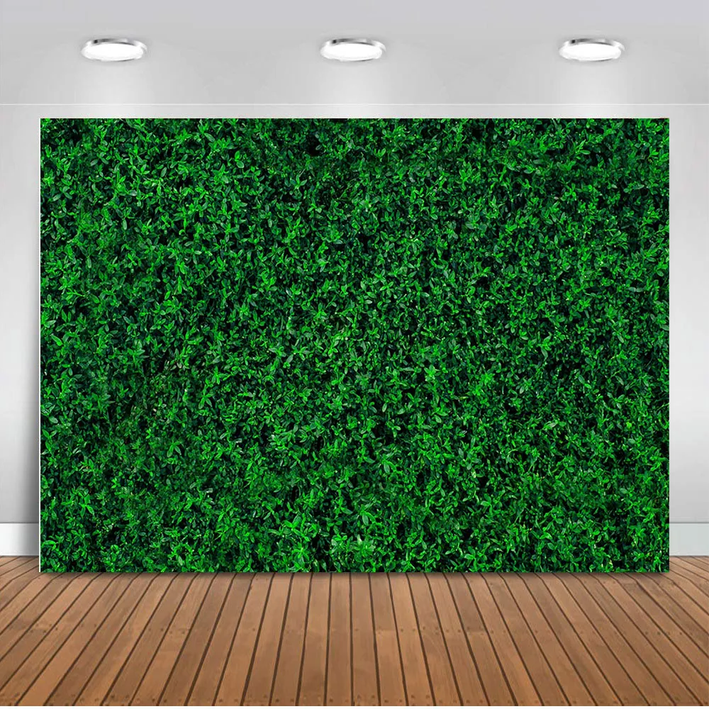 Mocsicka Green Leaves Backdrop For Photography Studio Green Grass Photo