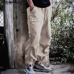 2019 мужские брюки с эластичной резинкой на талии, однотонные бодибилдинг, свободные джоггеры, повседневные спортивные штаны, уличная мода