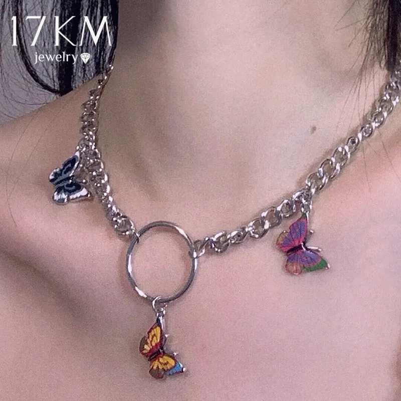 Butterfly Choker Necklace 