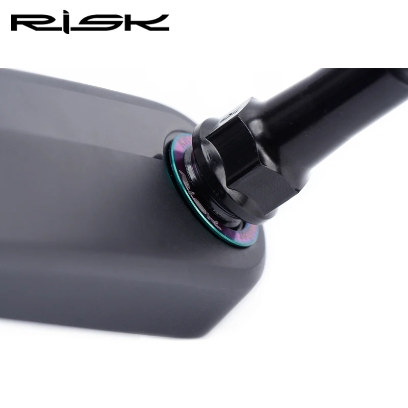 Risk 2 шт. шайба педали из титанового сплава MTB шоссейная велосипедная педаль ось прокладка велосипедная рукоятка шайба прокладка Аксессуары для велосипеда