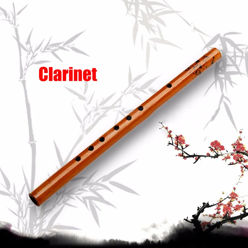 Прочный Начинающий тройной Музыкальные инструменты бамбуковая флейта профессиональный подарок Дизи коричневый 24 см кларнет исследования экономичный
