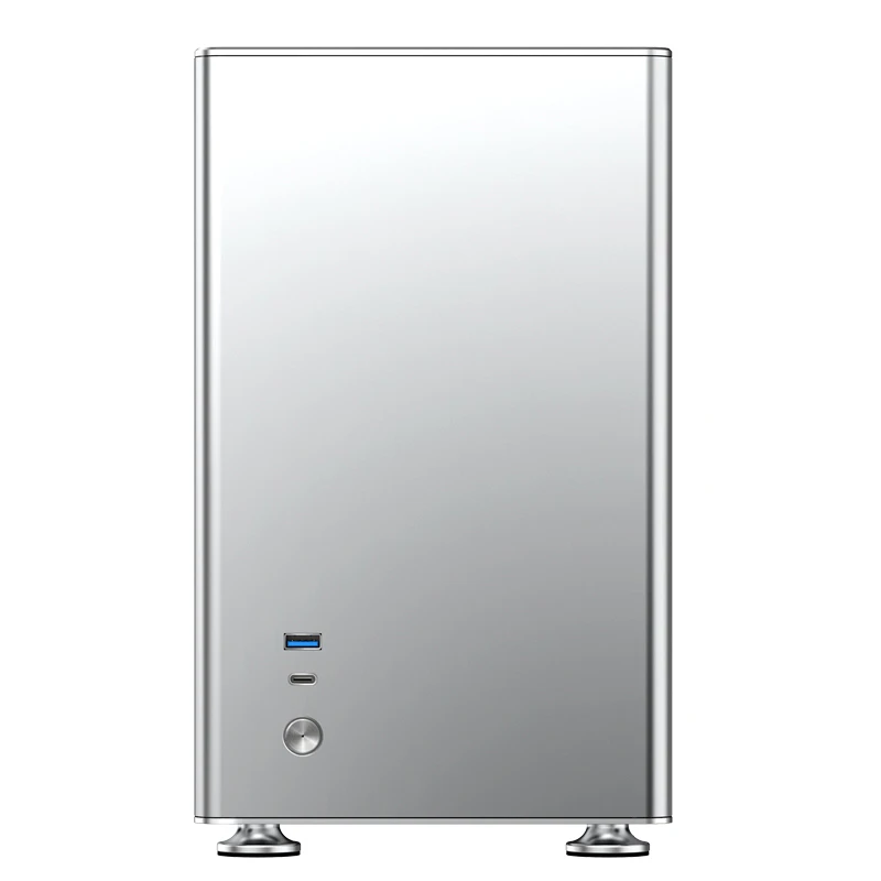 Jonsbo A4 серебристый A4S ITX шасси поддерживает 240 SFX-L с водяным охлаждением блок питания алюминиево-магниевый настольный компьютер