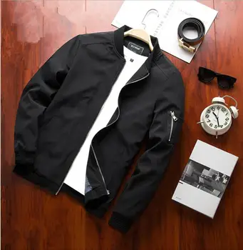 

ZNG 2019 New Mens Windbreaker Spring Slim Men Coats Male Fashion Outwear 4XL Men's Brand Clothing Autumn Mens Casual Jacket
