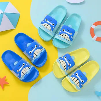 

Children Slippers Shoes Summer Toddler Baby Boys Girls Indoors Beach Swimming Kawaii Animal Cute Cartoon Pvc Rubber Sandals