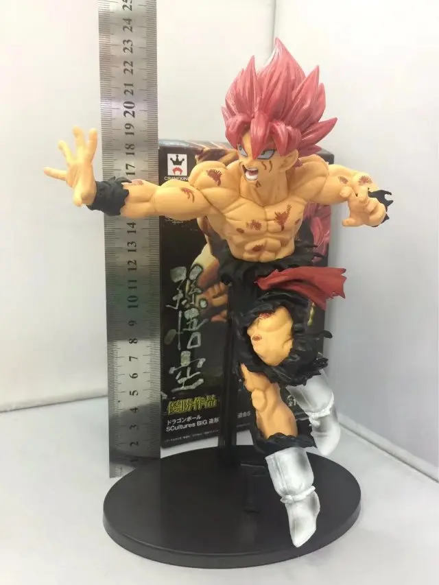 

18 B- Dragon Ball Sun Wukong Powder Hair Seven Dragon Ball Scene World Budokai 3 Boxed Decoration Garage Kit