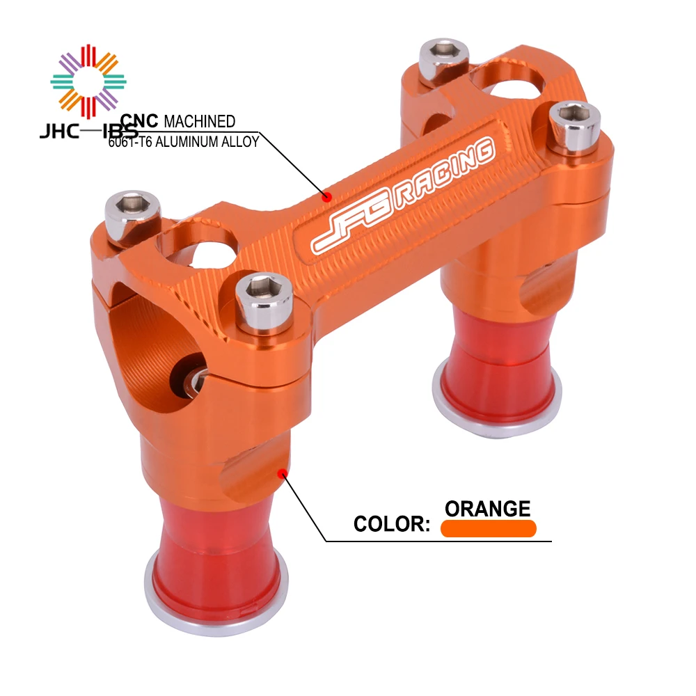 Мотоцикл с ЧПУ Руль Riser Крепление зажим для KTM Husqvarna SX SXF XCF XCW XCFW EXC excf 125 150 250 350 450 530 FC TC
