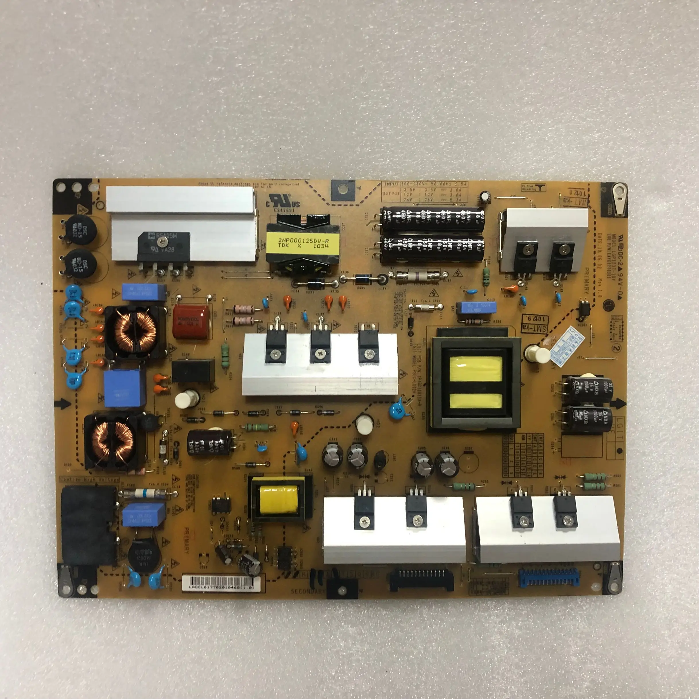 Placa de Alimentação para lg 32le4500 32le5500 Lgp323710y Ebay61770201 100 Teste Novo