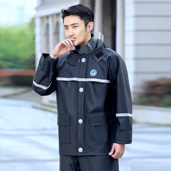 

Waterproof Cycling Motorcycle Raincoat Men Waterproof Impermeable Motorcycle Rain Suit Fashion Regenponcho Rain Suit Men BA60YY