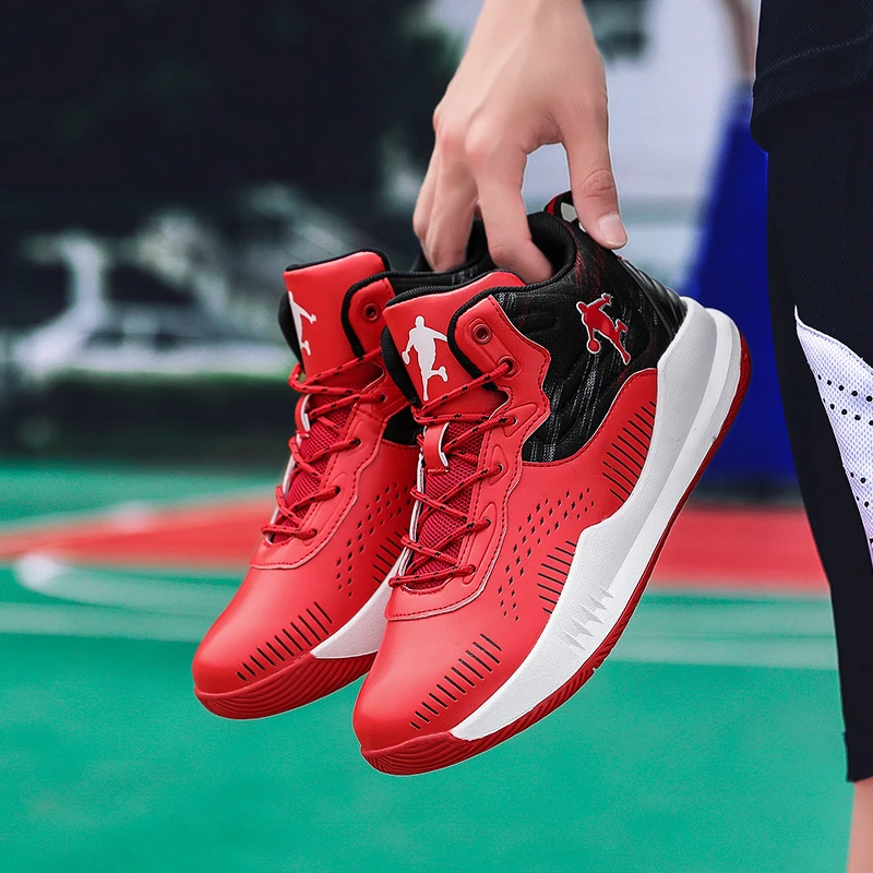 Zapatillas de baloncesto Jordan de alta para hombre, zapatillas de baloncesto ligeras con amortiguación para hombre, zapatillas antideslizantes transpirables para deportes al aire zapatillas Jordan|Calzado baloncesto| - AliExpress