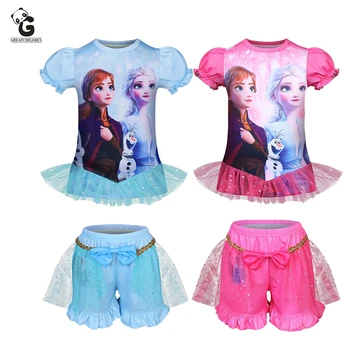 

Elsa Princess Costumes Skirt Halloween Costume for Kids Elsa Anna Blue Dress Birthday Party Costumes Carnival Elsa Cosplay
