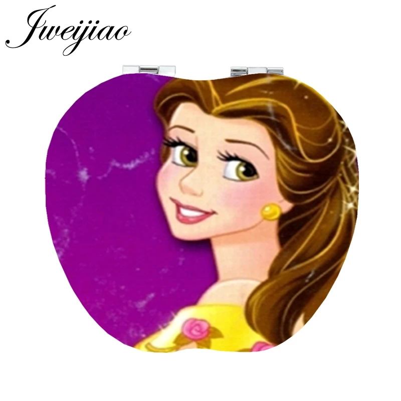 CT13 8 JWEIJIAO мультфильм aracters принц Фея moive увеличительный прибор зеркала кожа портативный макияж зеркала для женщин CT12 - Цвет: CT13 8