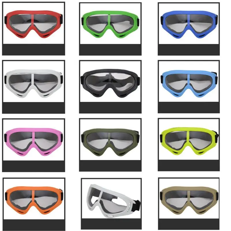 

Color frameTransparent Protective Goggles Safety Glasses Splashproof Wind Proof Work Safety For Industrial Use Research Cycling